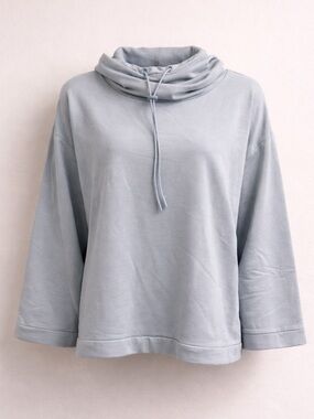 🛍️ Nola Grey Cowl Neck Hoodie Pullover Size X